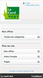 Mobile Screenshot of lecarre-vert.com